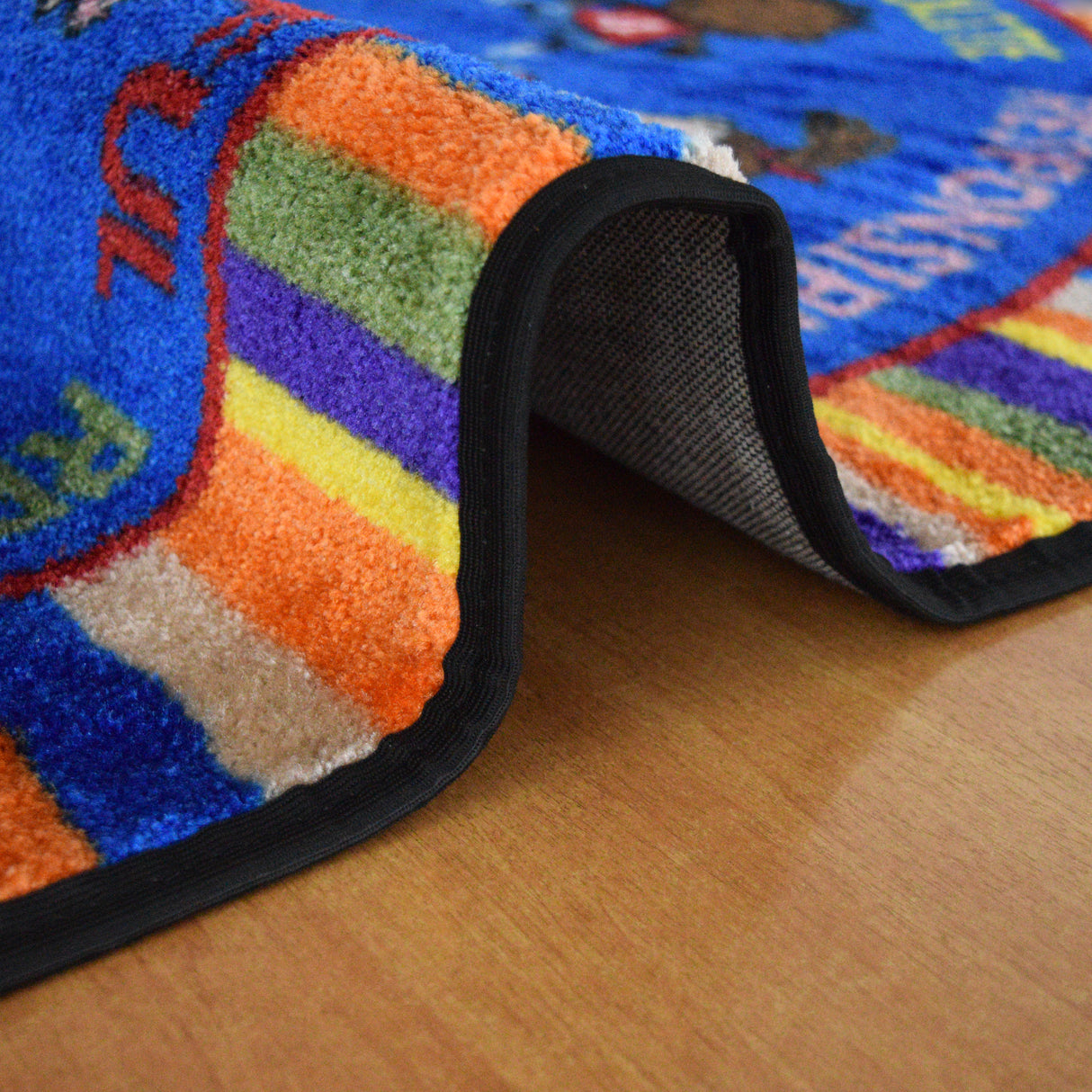 Our World of Virtue Classroom Rug - KidCarpet.com