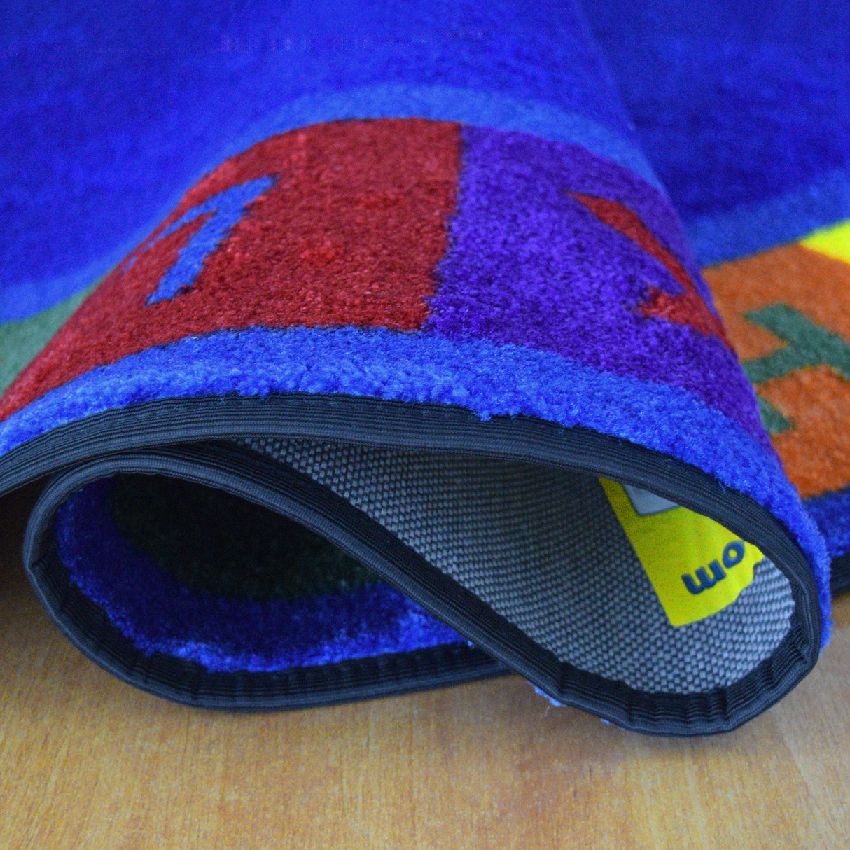 Colors Alphabet Circle Learning Rug - KidCarpet.com