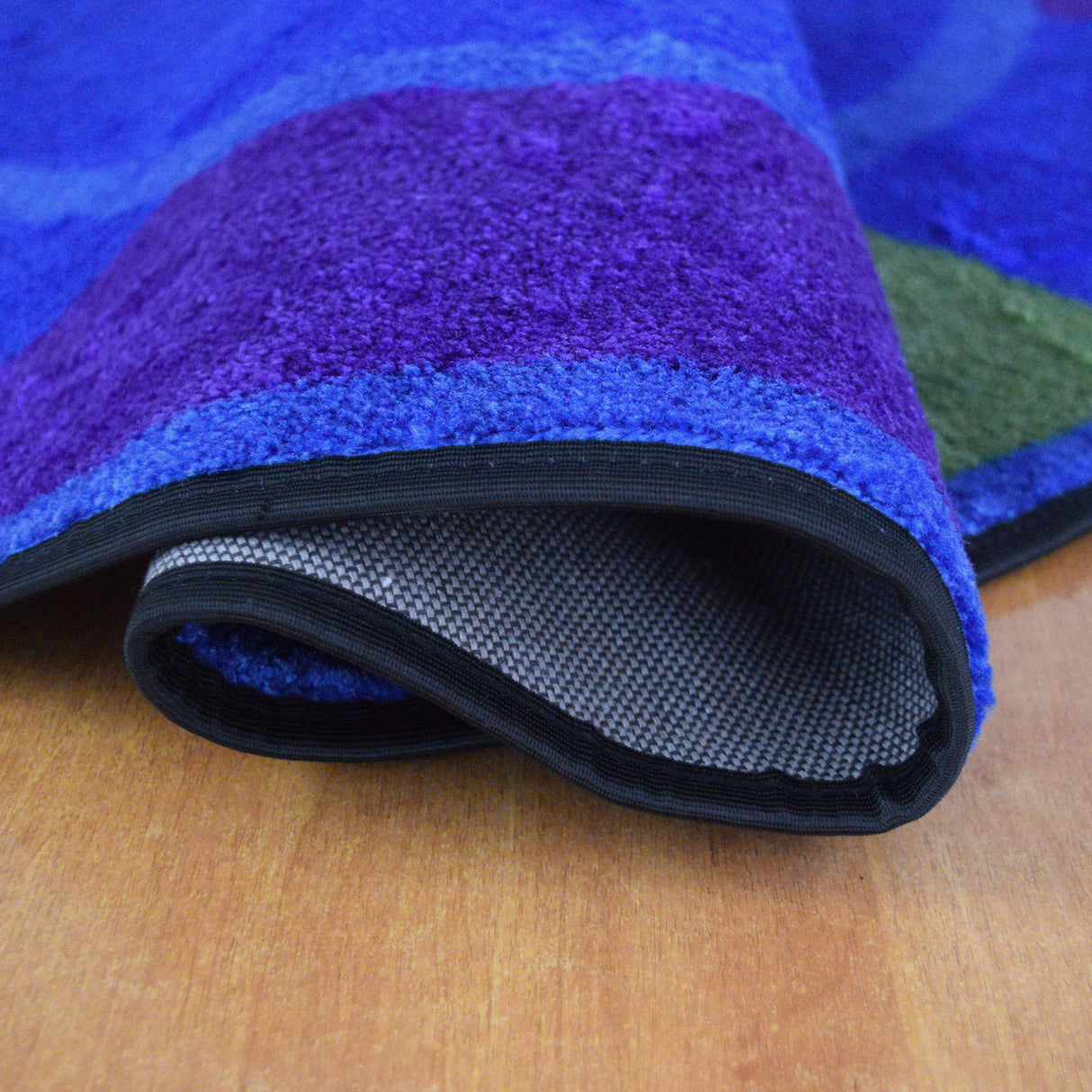 Cool Colors Circle Rug - KidCarpet.com