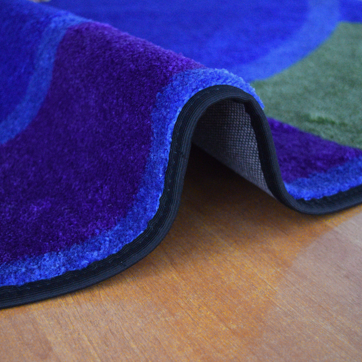 Cool Colors Circle Rug - KidCarpet.com