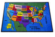 Map of the USA Classroom Rug - KidCarpet.com