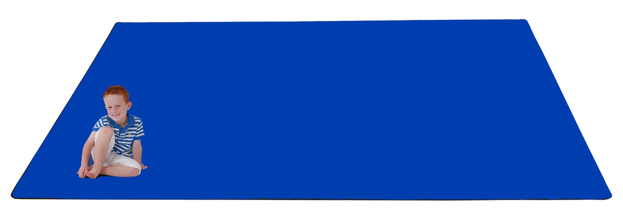 Kid-tastic Solid 35 oz. Royal Blue Kids Carpet Wall to Wall - KidCarpet.com