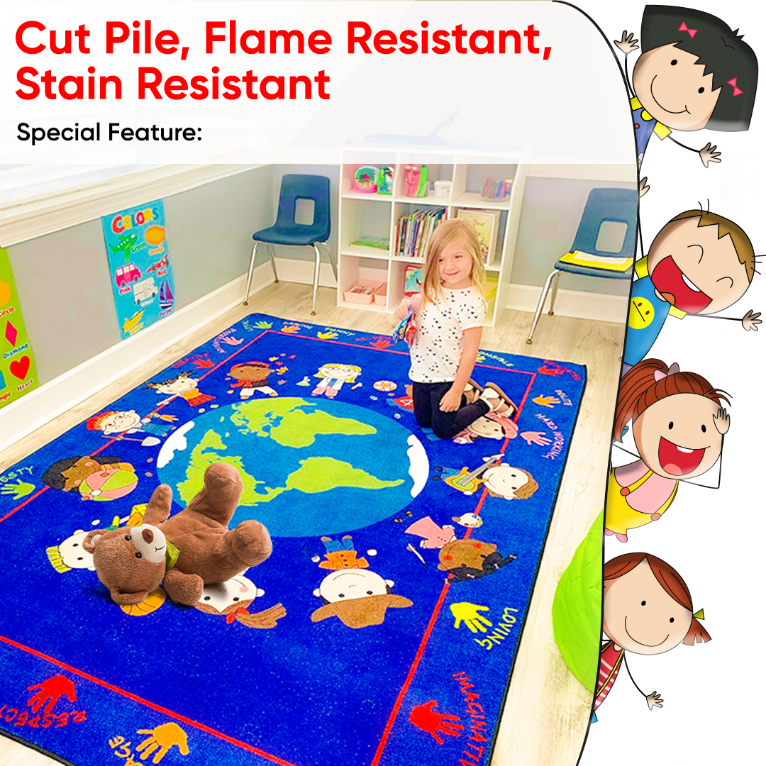 World Character Classroom Rugs