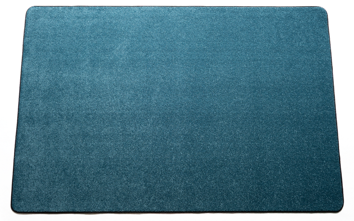 Solid Color Ocean Blue - KidCarpet.com