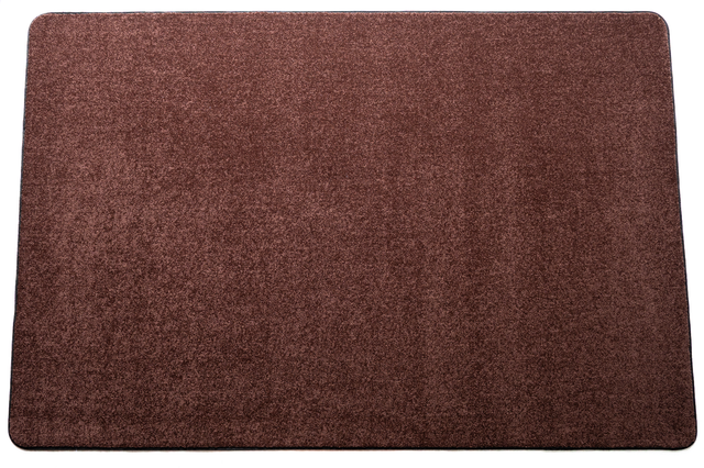 Solid Color Dark Brown - KidCarpet.com