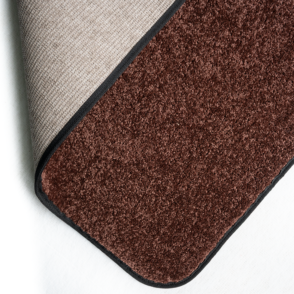 Solid Color Dark Brown - KidCarpet.com