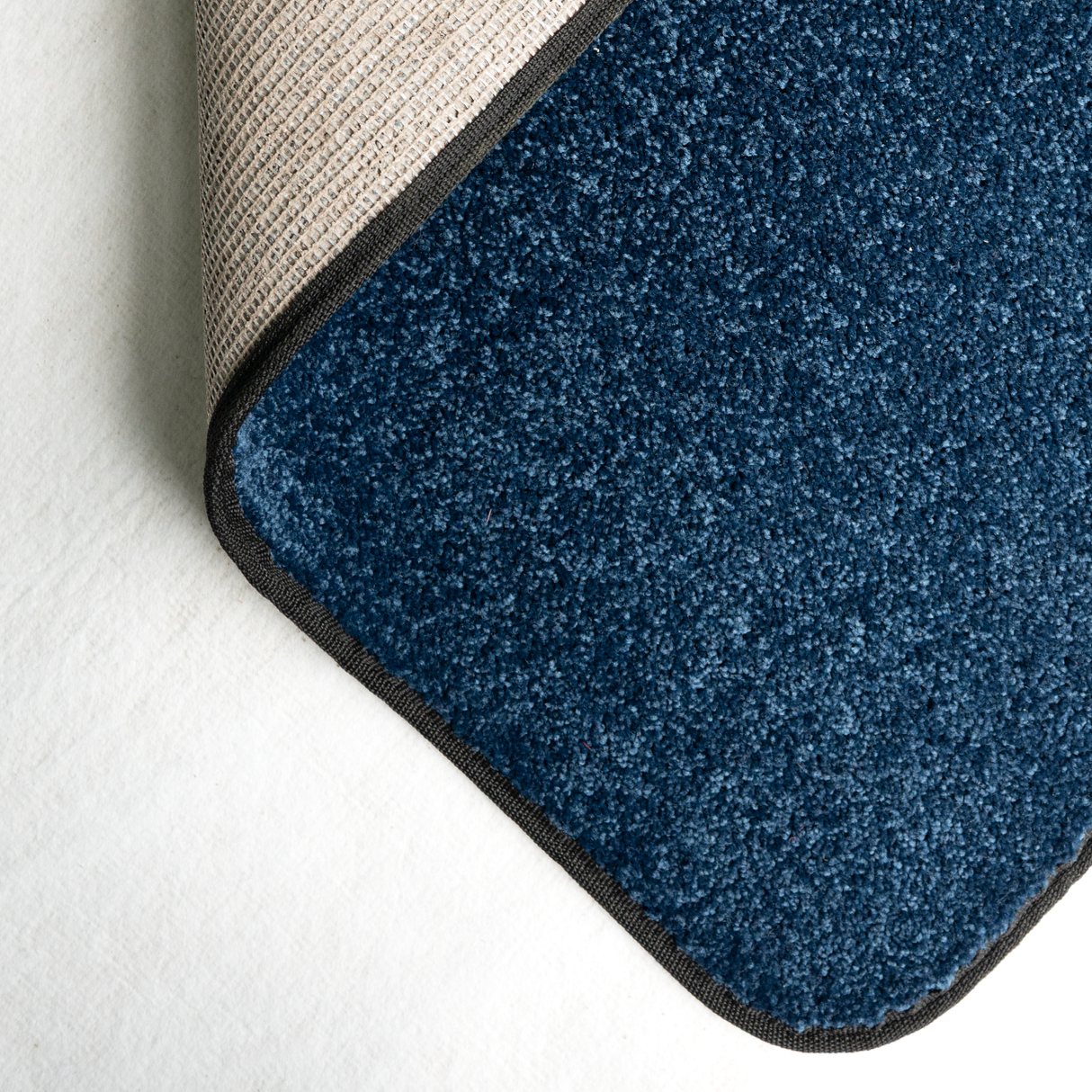 Solid Color Deep Denim Blue - KidCarpet.com