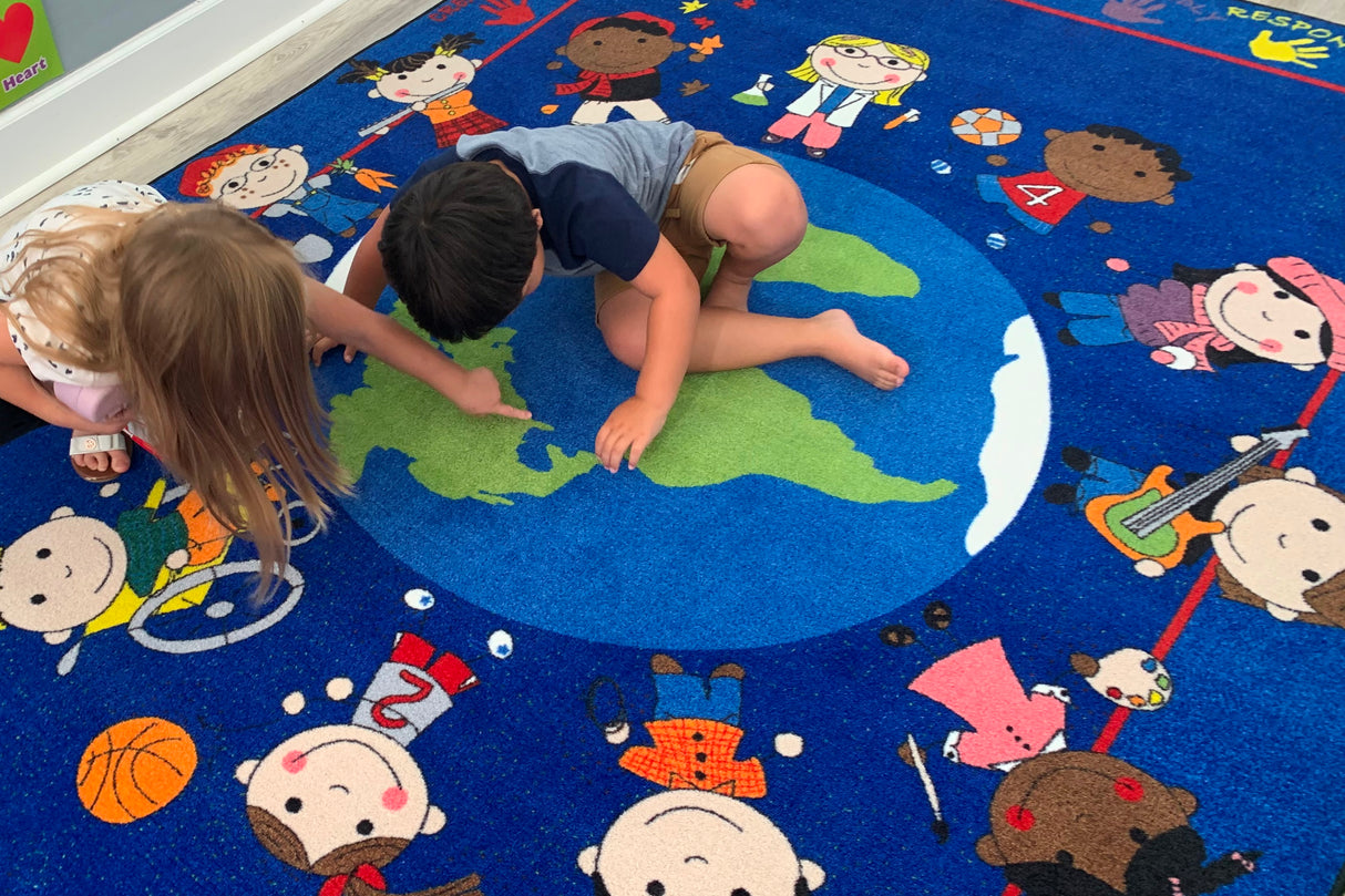 World Character Classroom Rugs