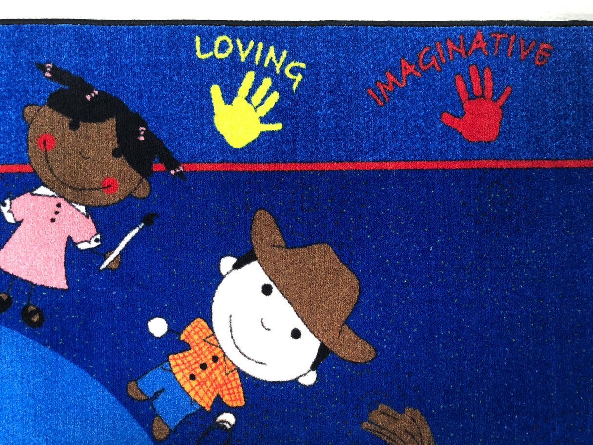 World Character Classroom Rugs