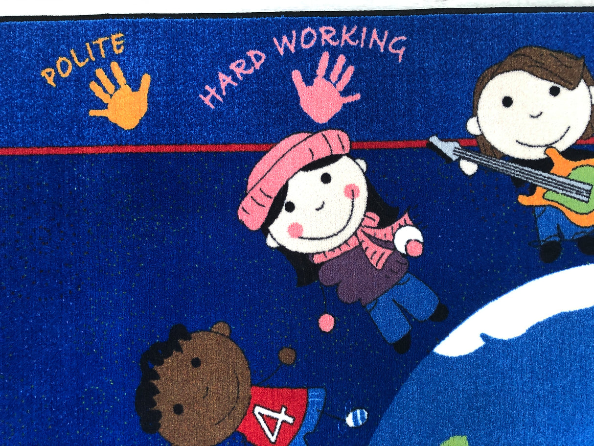 World Character Classroom Rugs