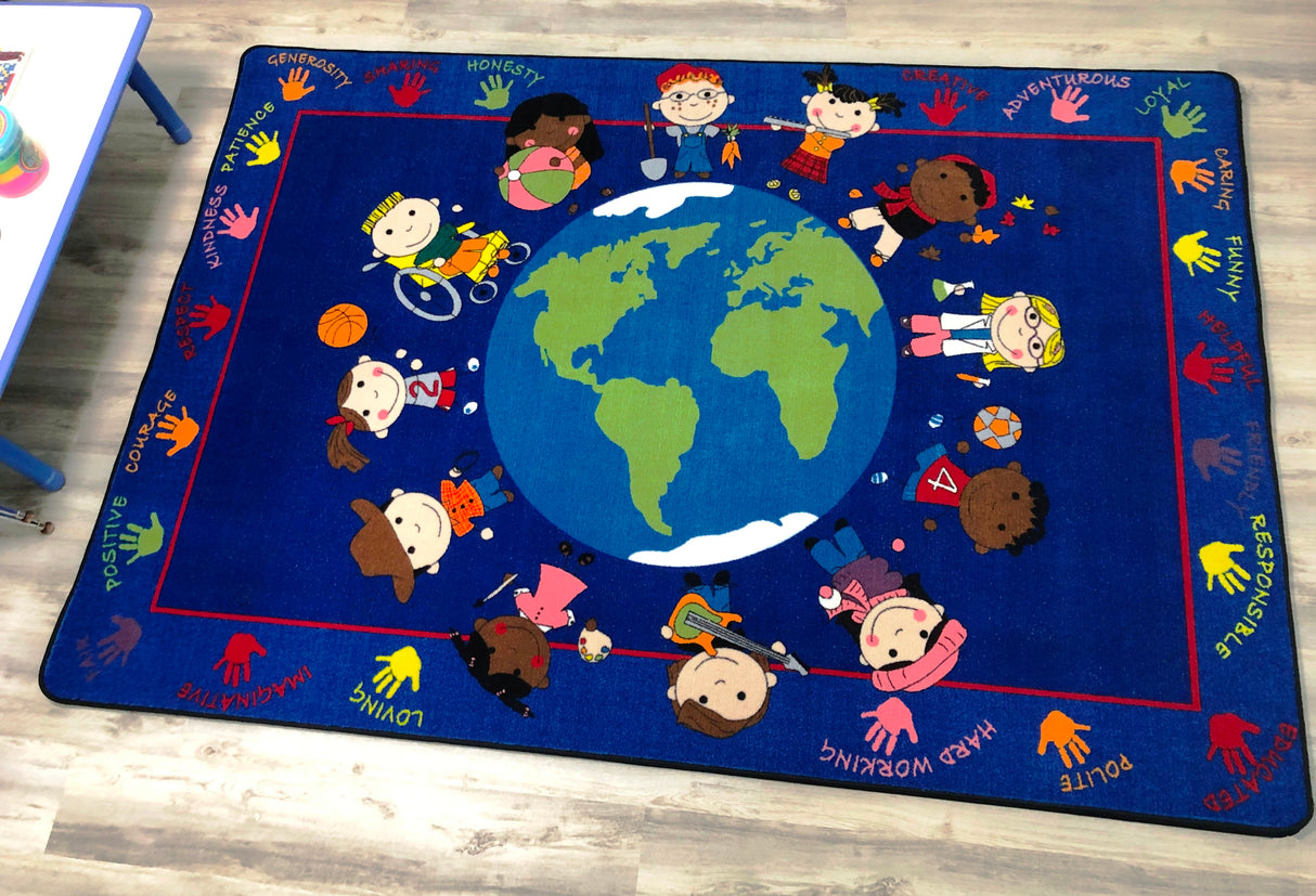 World Character Classroom Rugs