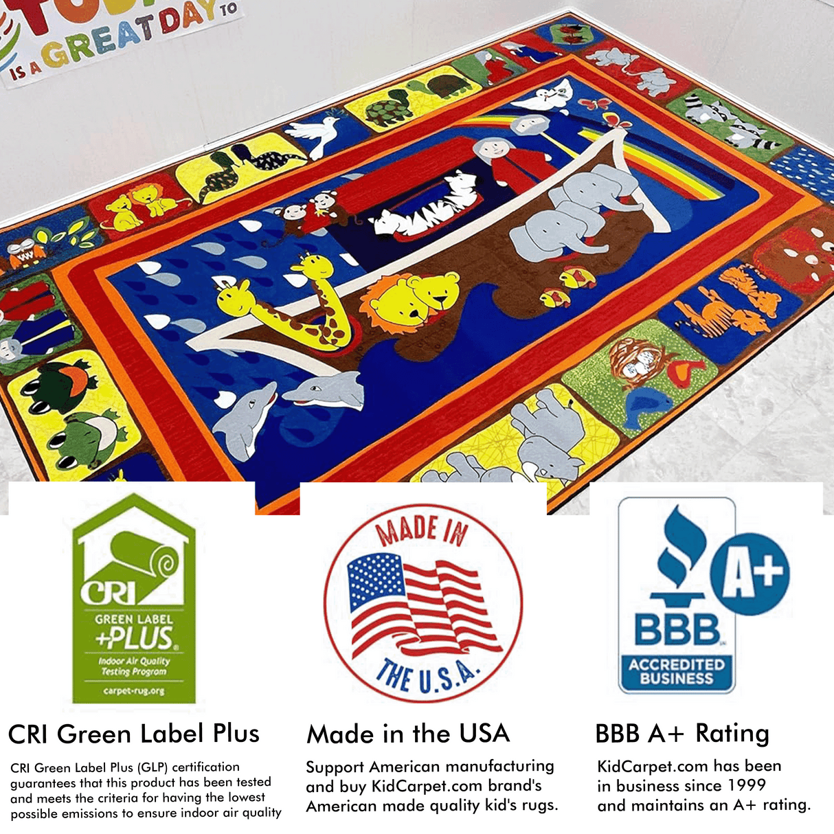 Two by Two Noah’s Ark Rug
