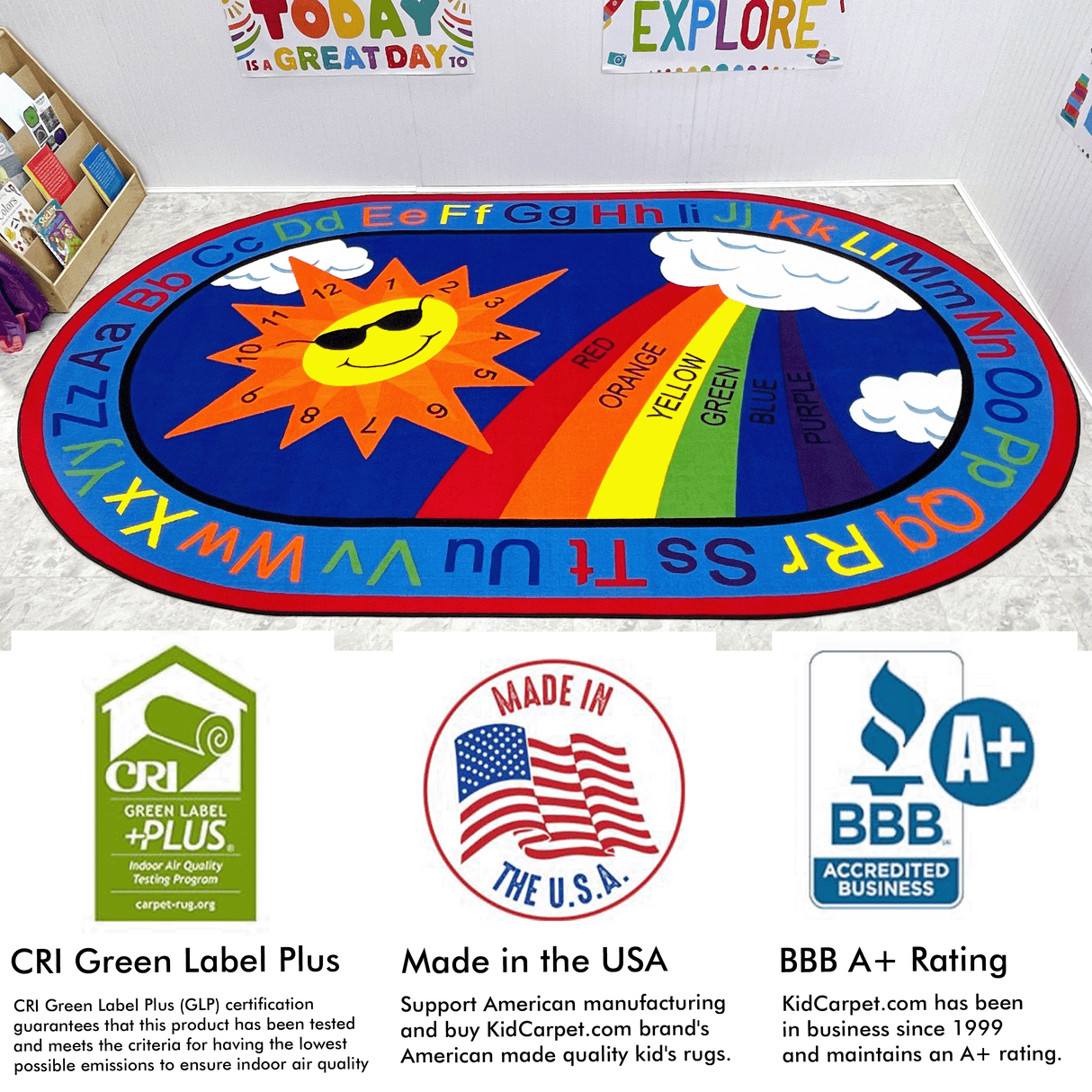 Sky's the Limit Learning Rug