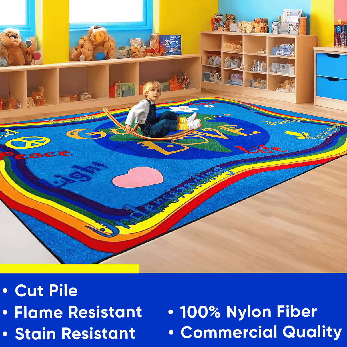 God is Love Rug