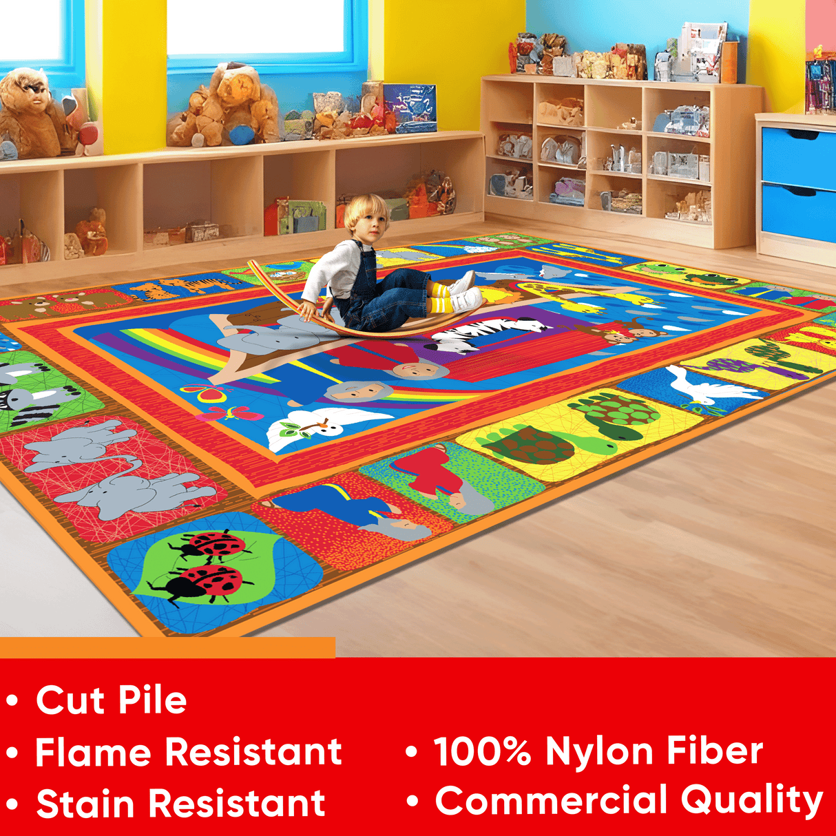 Two by Two Noah’s Ark Rug