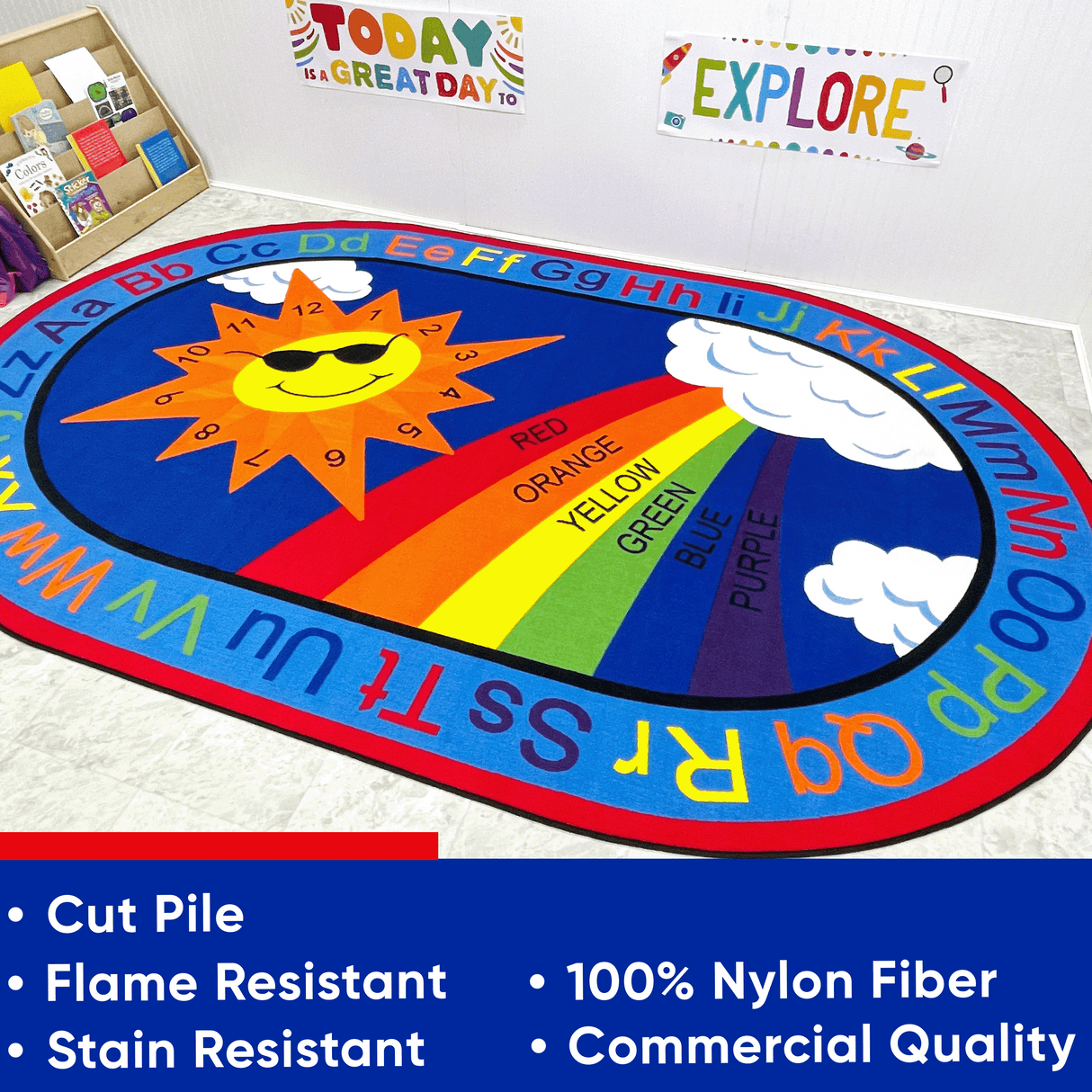 Sky's the Limit Learning Rug