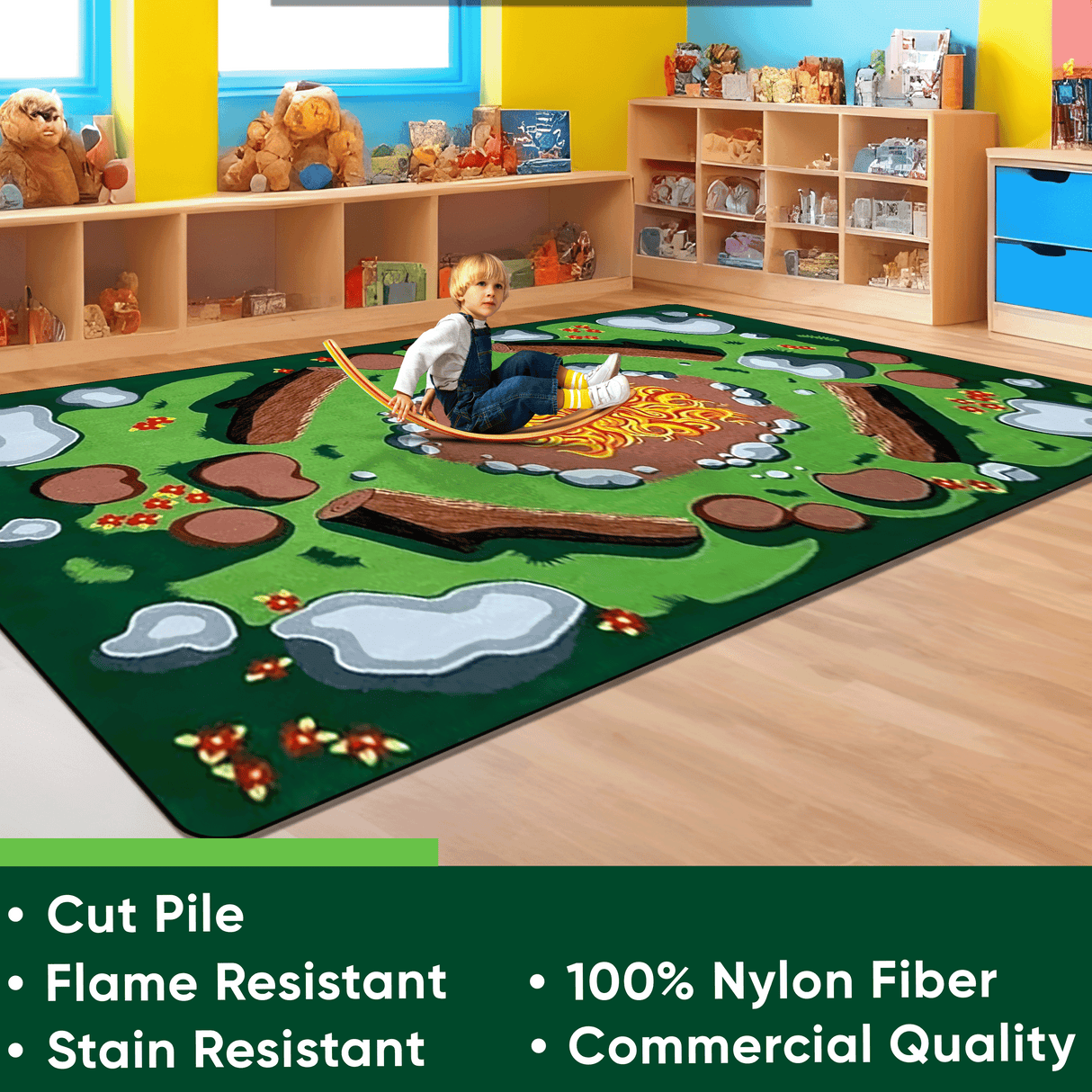 Campfire Playtime Rug