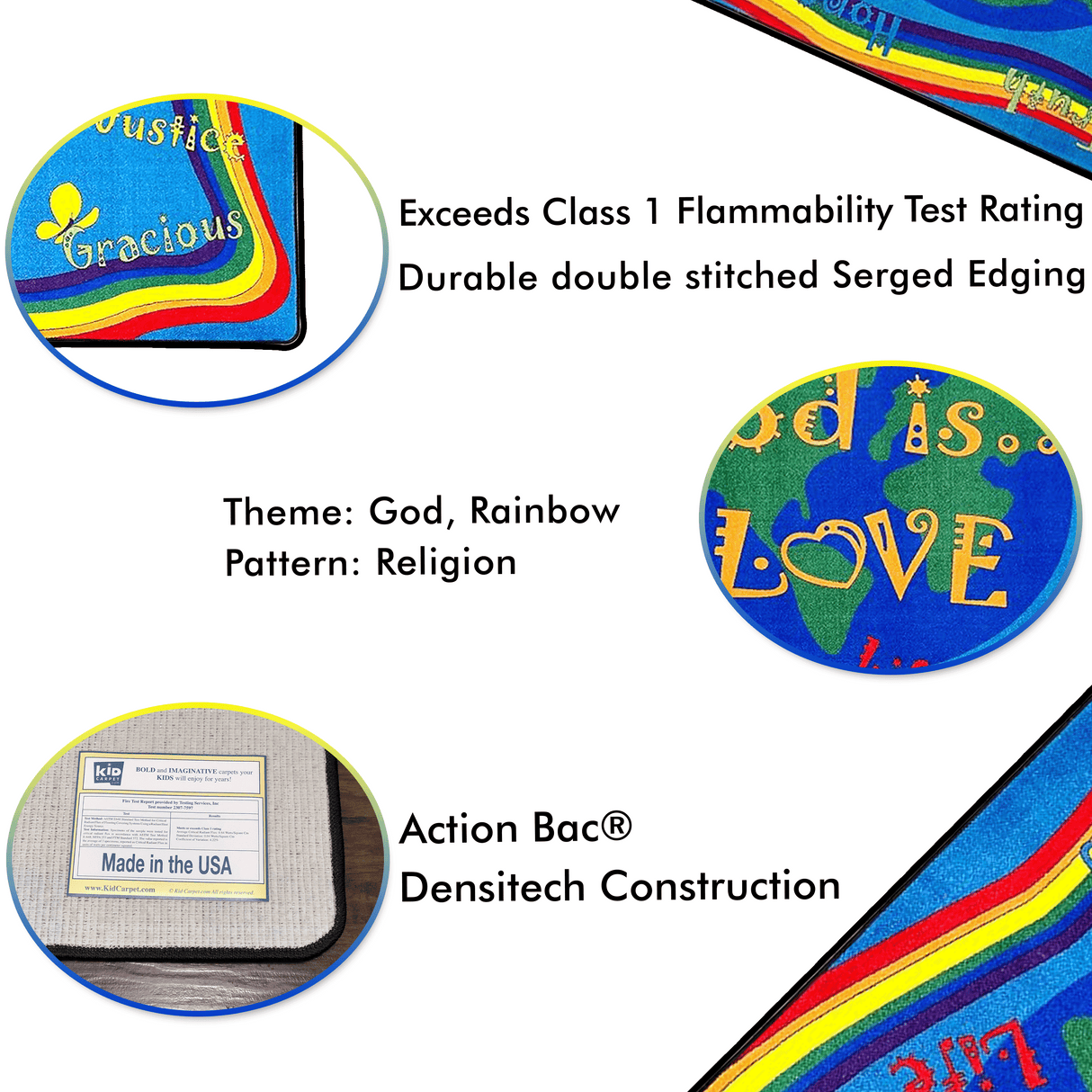 God is Love Rug
