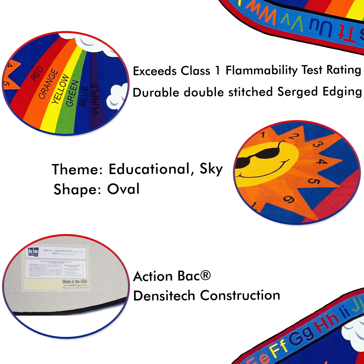 Sky's the Limit Learning Rug