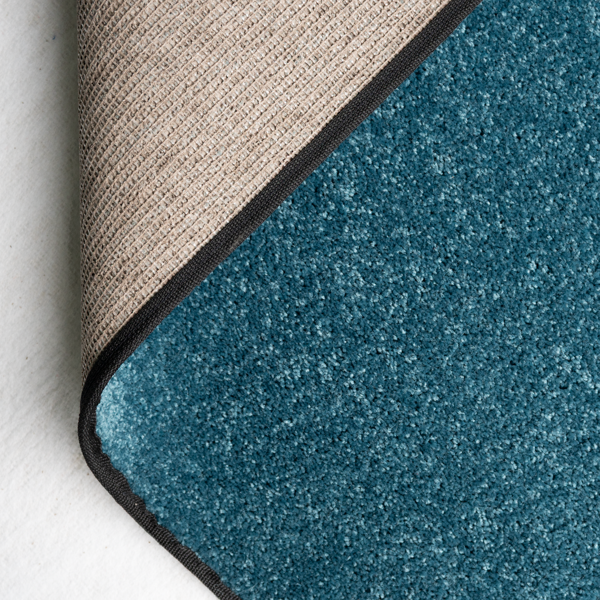 Solid Color Ocean Blue - KidCarpet.com