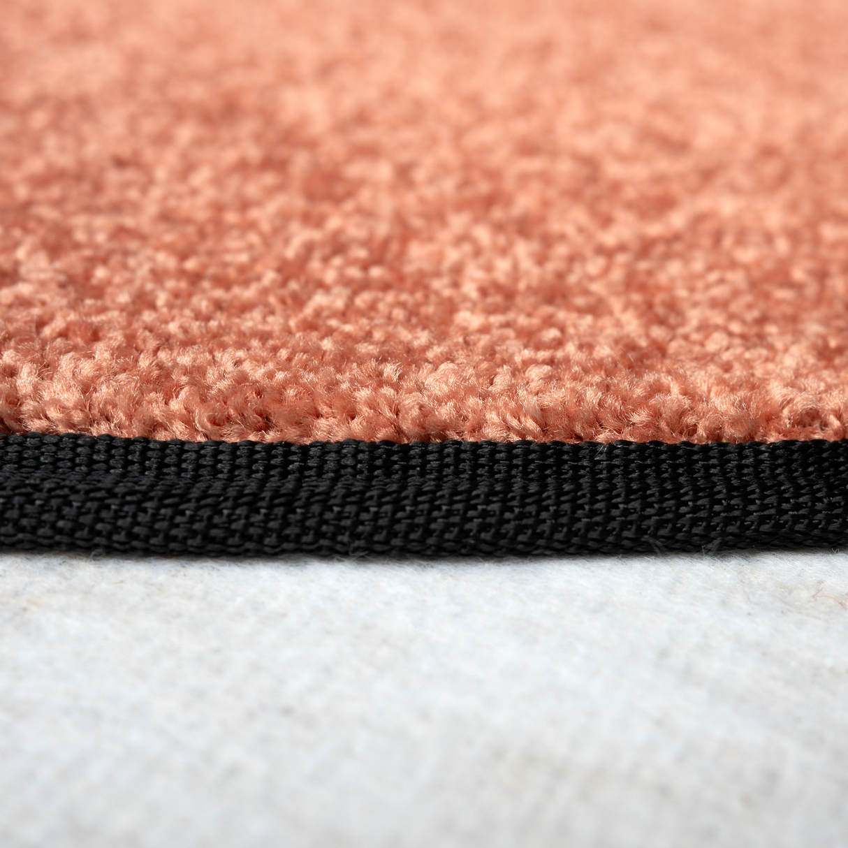 Solid Color Rusty Orange - KidCarpet.com