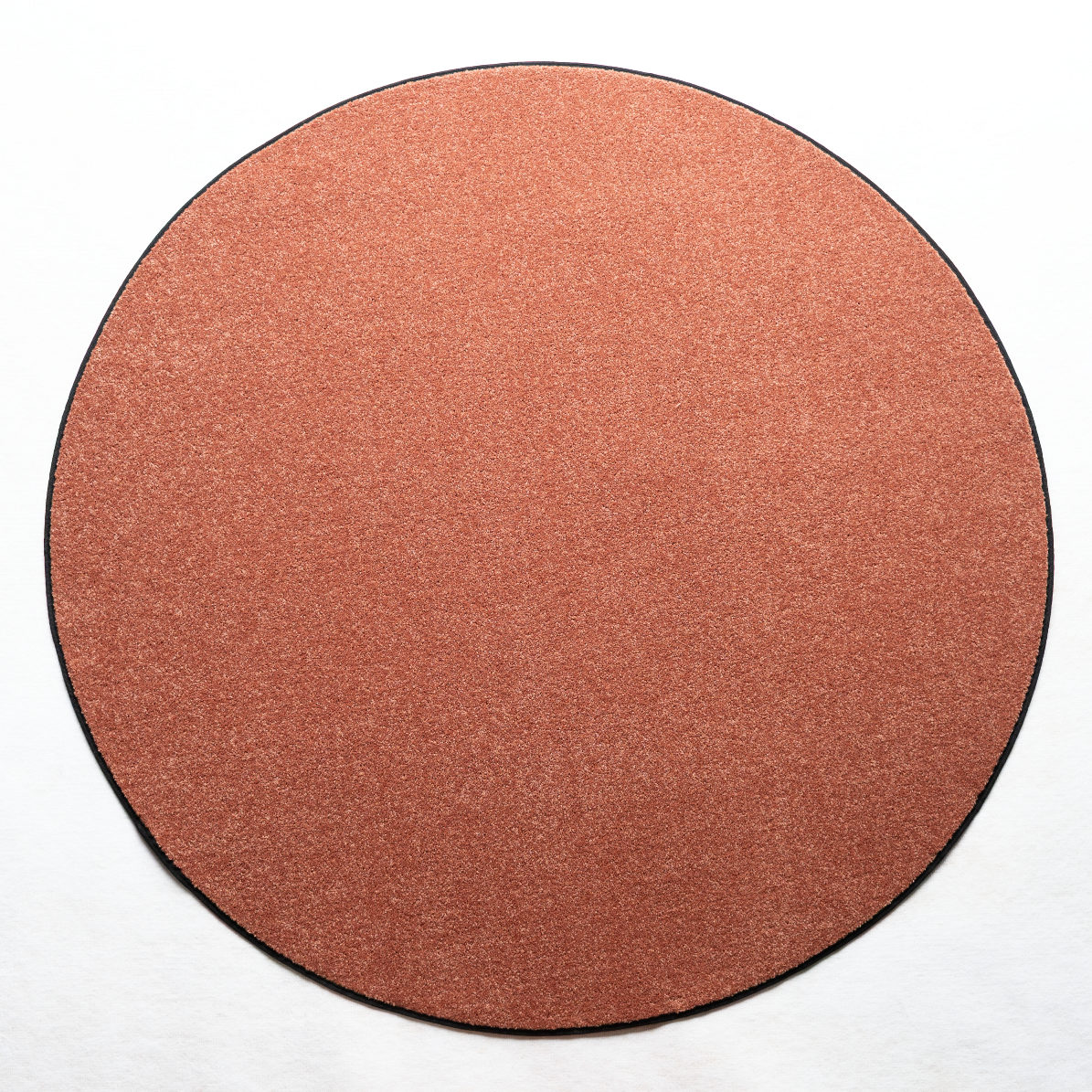 Solid Color Rusty Orange - KidCarpet.com
