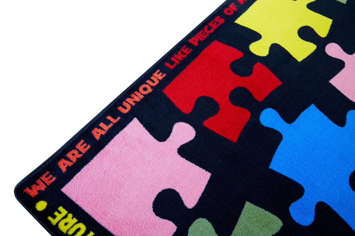 Pieces of the Puzzle Classroom Seating Rug 24 - KidCarpet.com