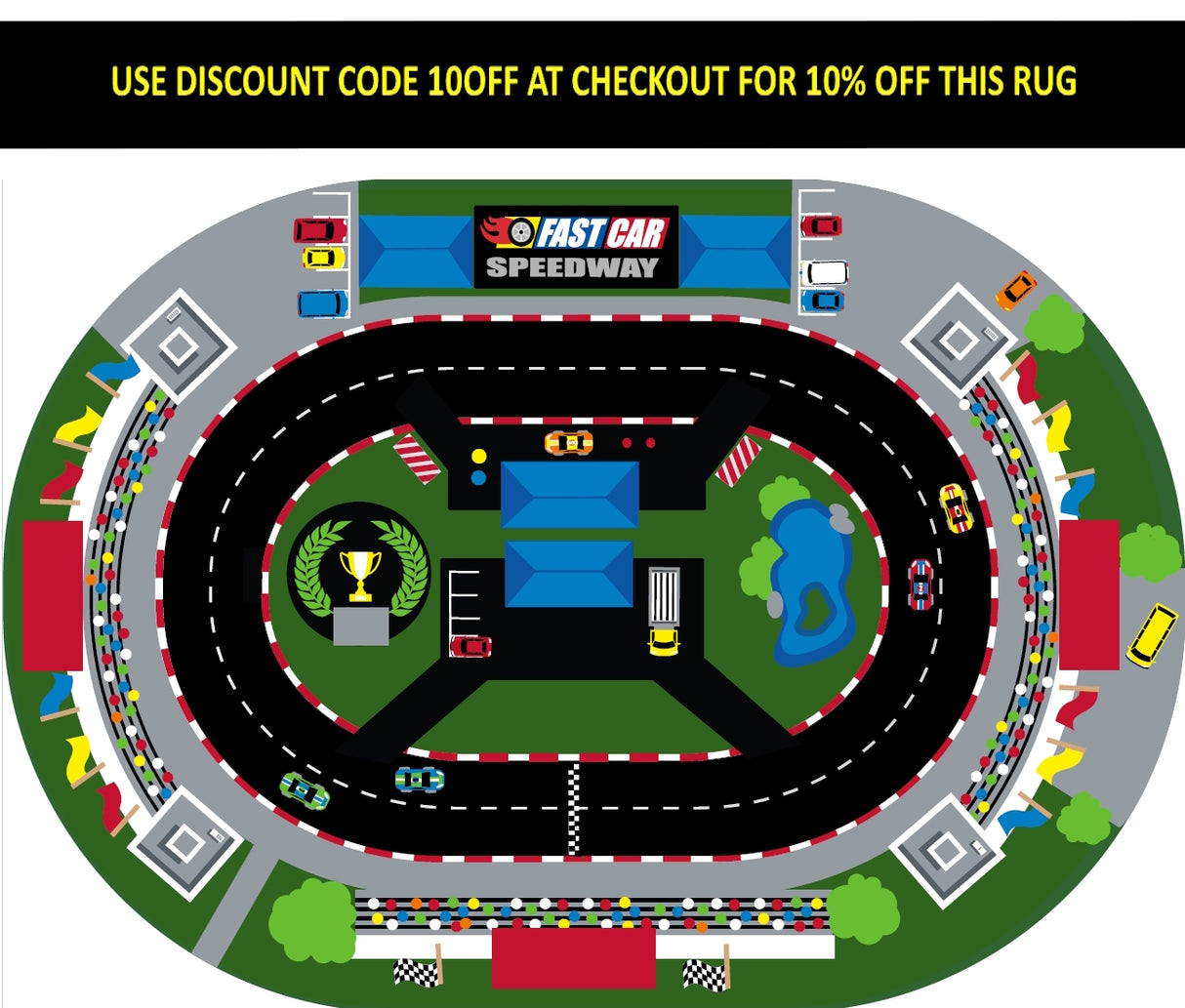 Raceway Rug