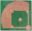 Baseball Field Rug