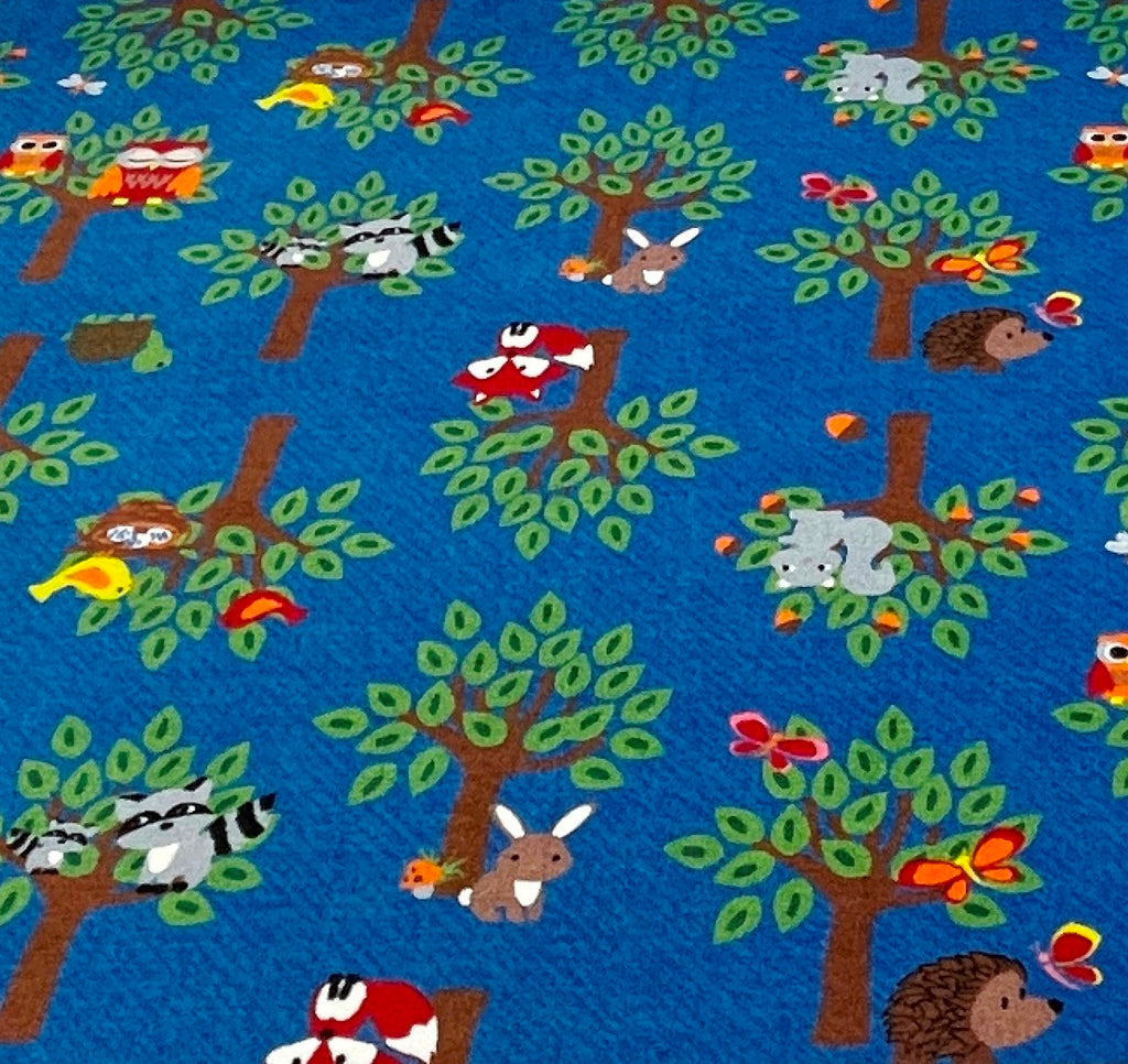 Woodland Wonders Children's Wall to Wall Carpet - KidCarpet.com