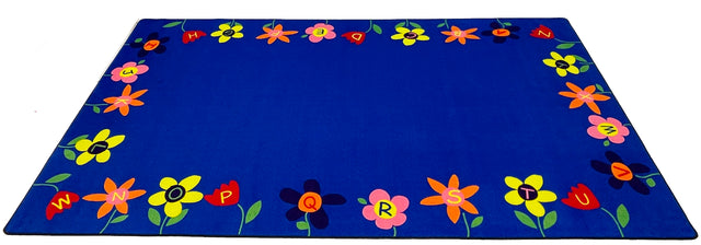 Alphabet Garden School Rug - KidCarpet.com