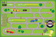 Race Track Maze Rug - KidCarpet.com