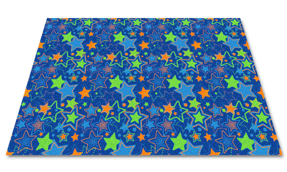 Seating Stars Children's Wall to Wall Carpet - KidCarpet.com