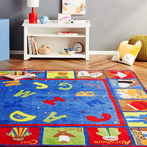 Bible Sunday School Rug With ABCs - KidCarpet.com