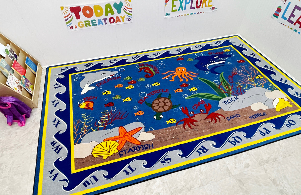 Fish in the Sea Classroom Rug