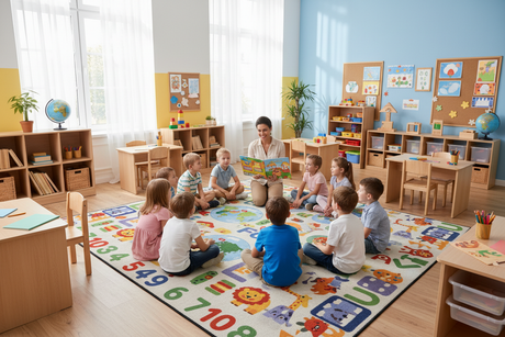 Classroom Rugs for Schools, Daycares & Early Learning – KidCarpet