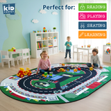 Raceway Rug - KidCarpet.com