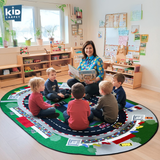 Raceway Rug - KidCarpet.com