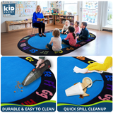 Learning My Alphabet Circletime Rug - KidCarpet.com