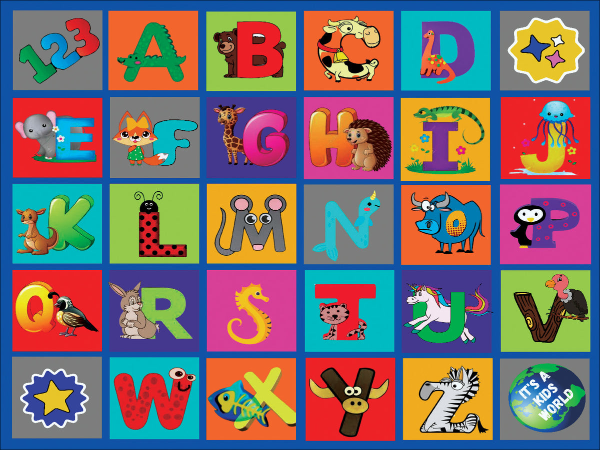 Alphabet Pals Preschool Rug
