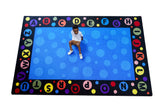 Alphabet Bubbles Classroom Rug - KidCarpet.com