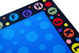 Alphabet Bubbles Classroom Rug