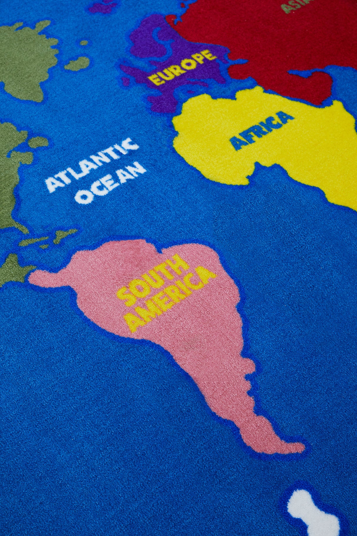 Alphabet and World Classroom Rug