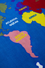 Alphabet and World Classroom Rug