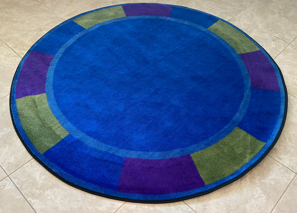Round/Oval Educational Rugs – KidCarpet.com