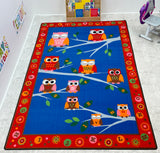 Hoot Hoot Owl Childrens Rug