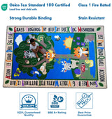Forest Alphabet Learning Rug - KidCarpet.com