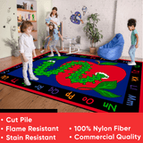 Learn With Inchworm Rug