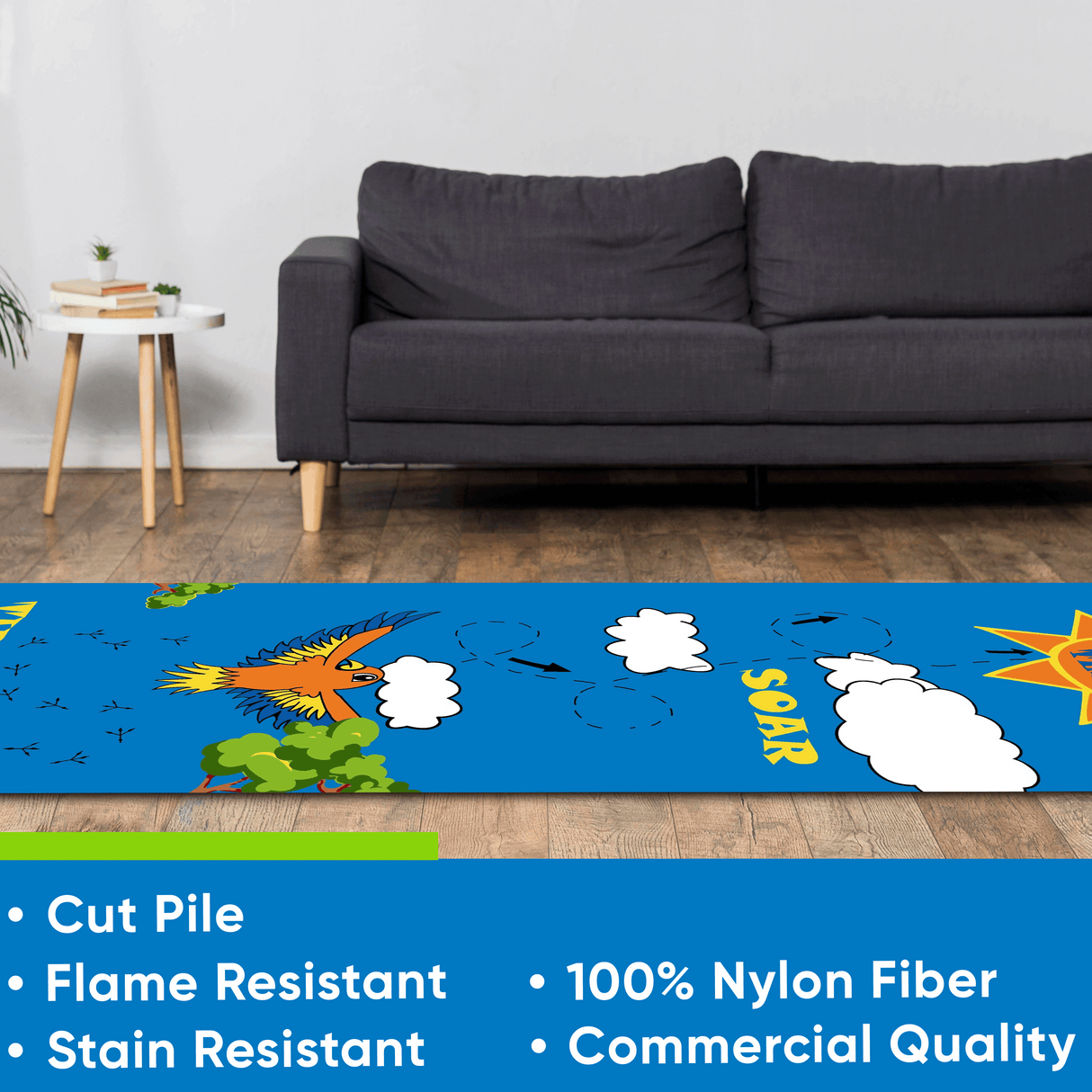 Sensory Path Rug Bird Path