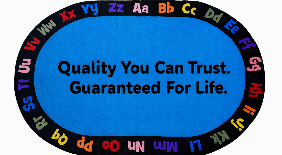 Kidcarpet Classroom rugs. Quality you can trust